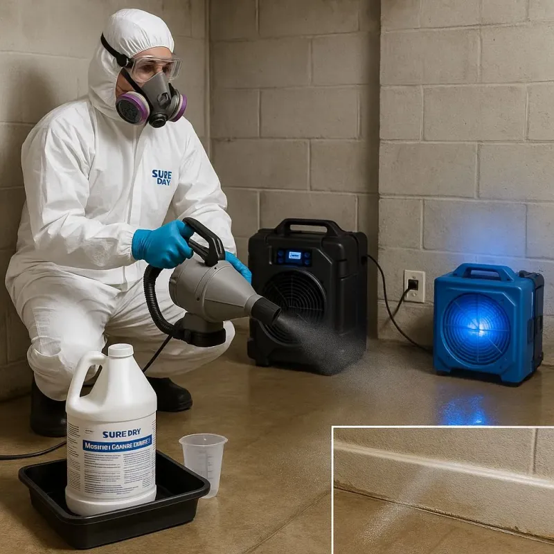 Sanitization and Odor Removal process in Pinch, WV