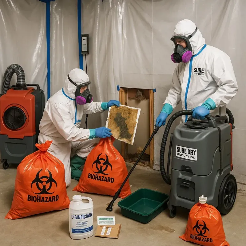 Contaminated Water Handling Protocols process in Pinch, WV